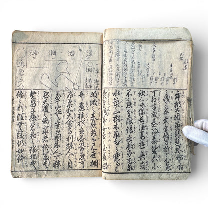 Edo Period Japanese Woodblock Book – Illustrated Moral Tales, Customs & Classical Texts – Late 18th to Early 19th Century - B189
