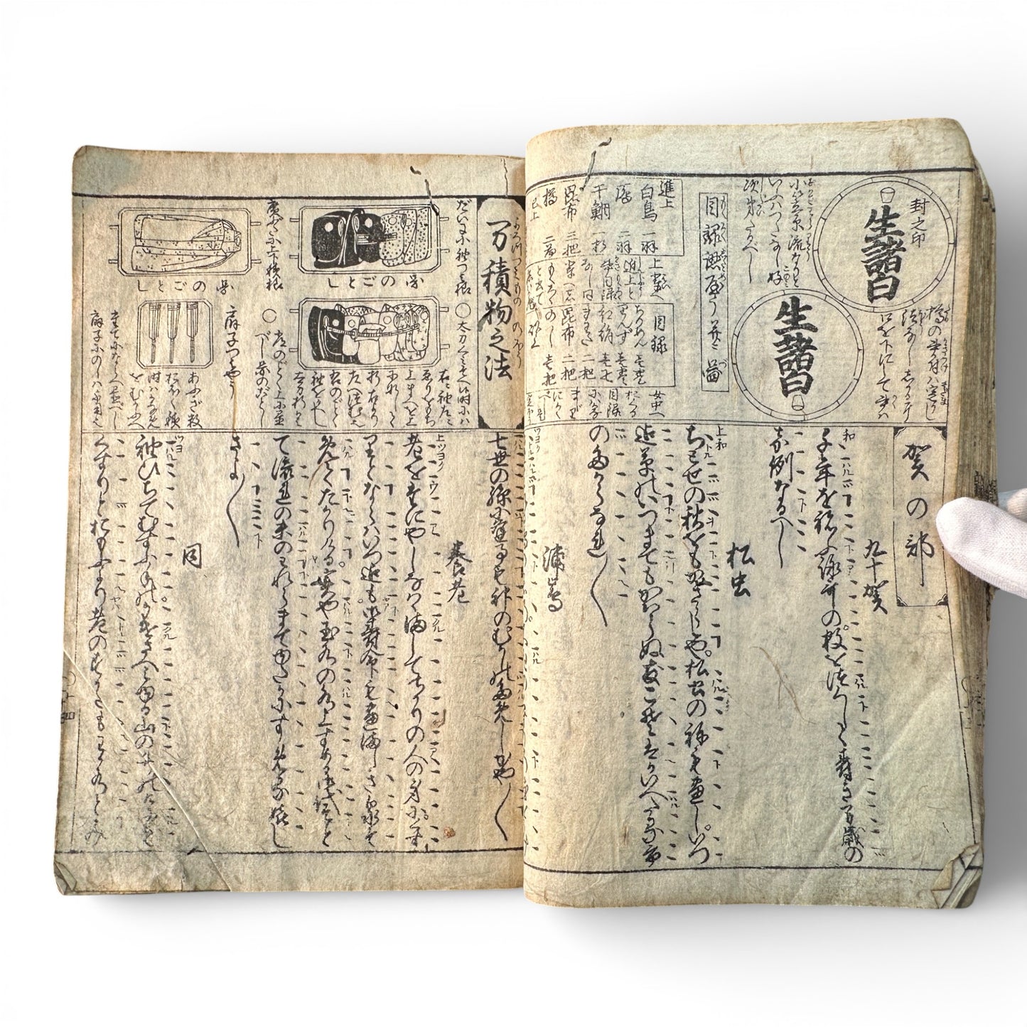 Edo Period Japanese Woodblock Book – Illustrated Moral Tales, Customs & Classical Texts – Late 18th to Early 19th Century - B189
