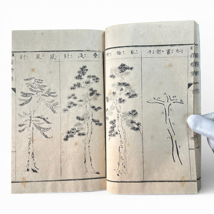Meiji Period Kanga Dokugaku Gafu 下｜漢画独学画譜 下｜Meiji Era Japanese Painting Manual (1895) - B190