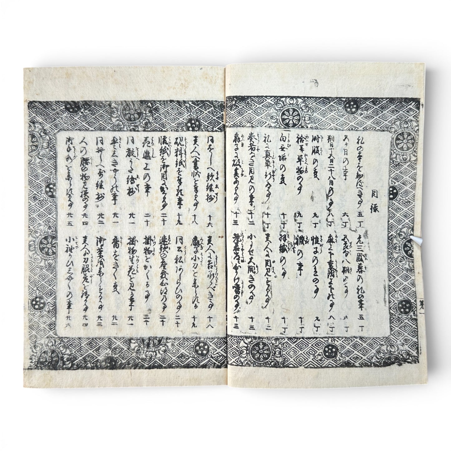 Late Edo to Early Meiji Japanese Illustrated Book – Daily Life, Customs & Narrative Scenes – Woodblock Print - B191