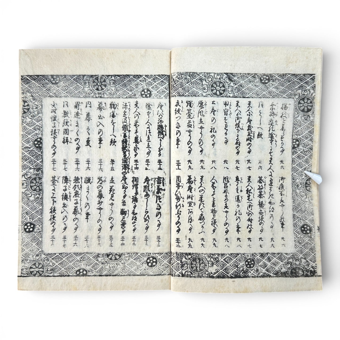Late Edo to Early Meiji Japanese Illustrated Book – Daily Life, Customs & Narrative Scenes – Woodblock Print - B191
