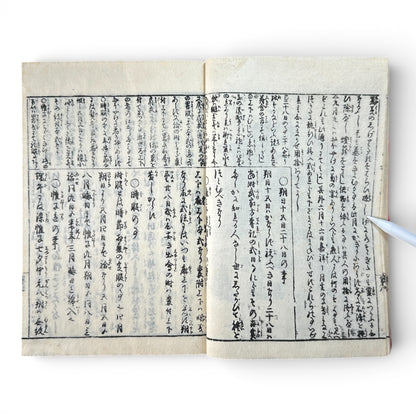 Late Edo to Early Meiji Japanese Illustrated Book – Daily Life, Customs & Narrative Scenes – Woodblock Print - B191