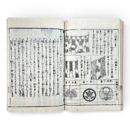 Late Edo to Early Meiji Japanese Illustrated Book – Daily Life, Customs & Narrative Scenes – Woodblock Print - B191