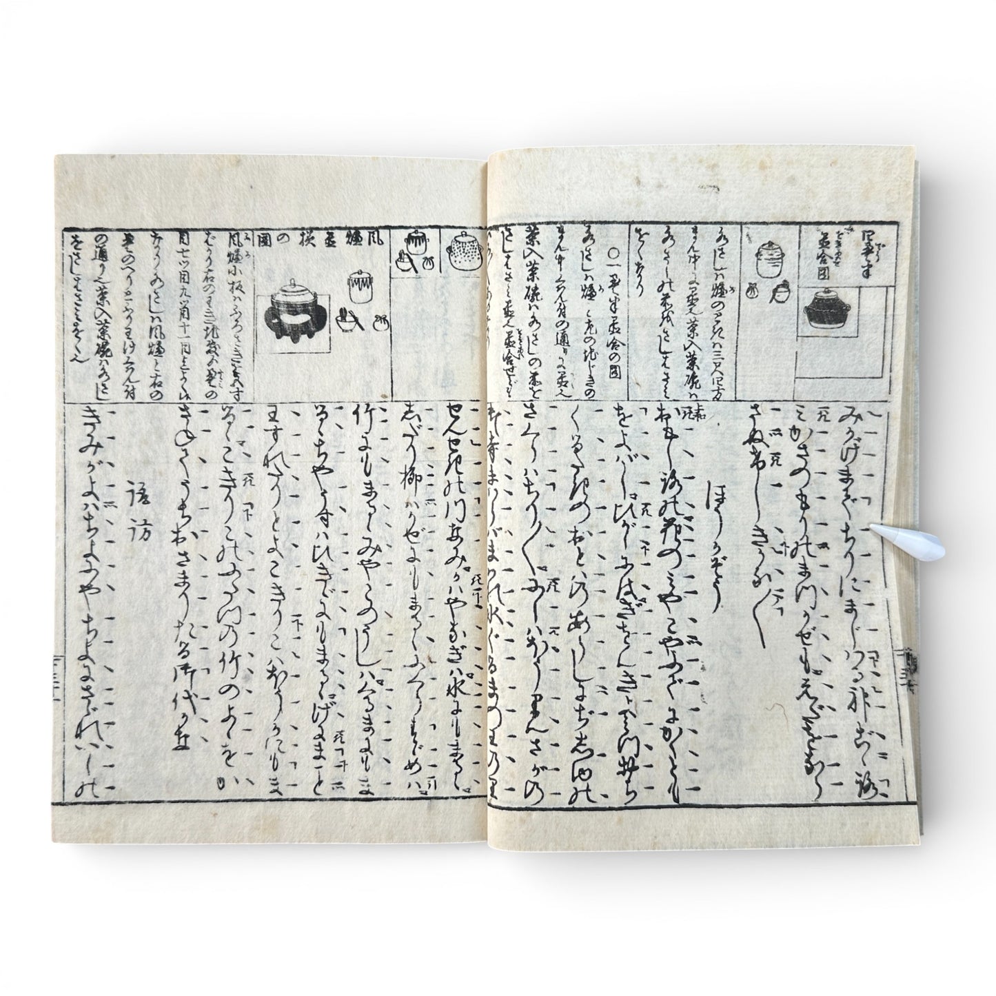 Edo–Meiji Period, Small Stories of the Floating World (Ukiyo-zōshi) – Antique Japanese Woodblock Book - B193