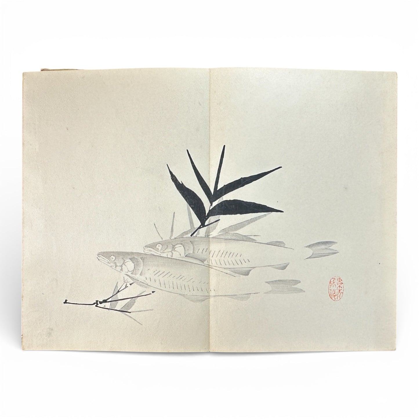 Keinen Shūgachō Vol. 6 — Meiji 39 (1906) Official Japanese Painting Manual by Imao Keinen - B194