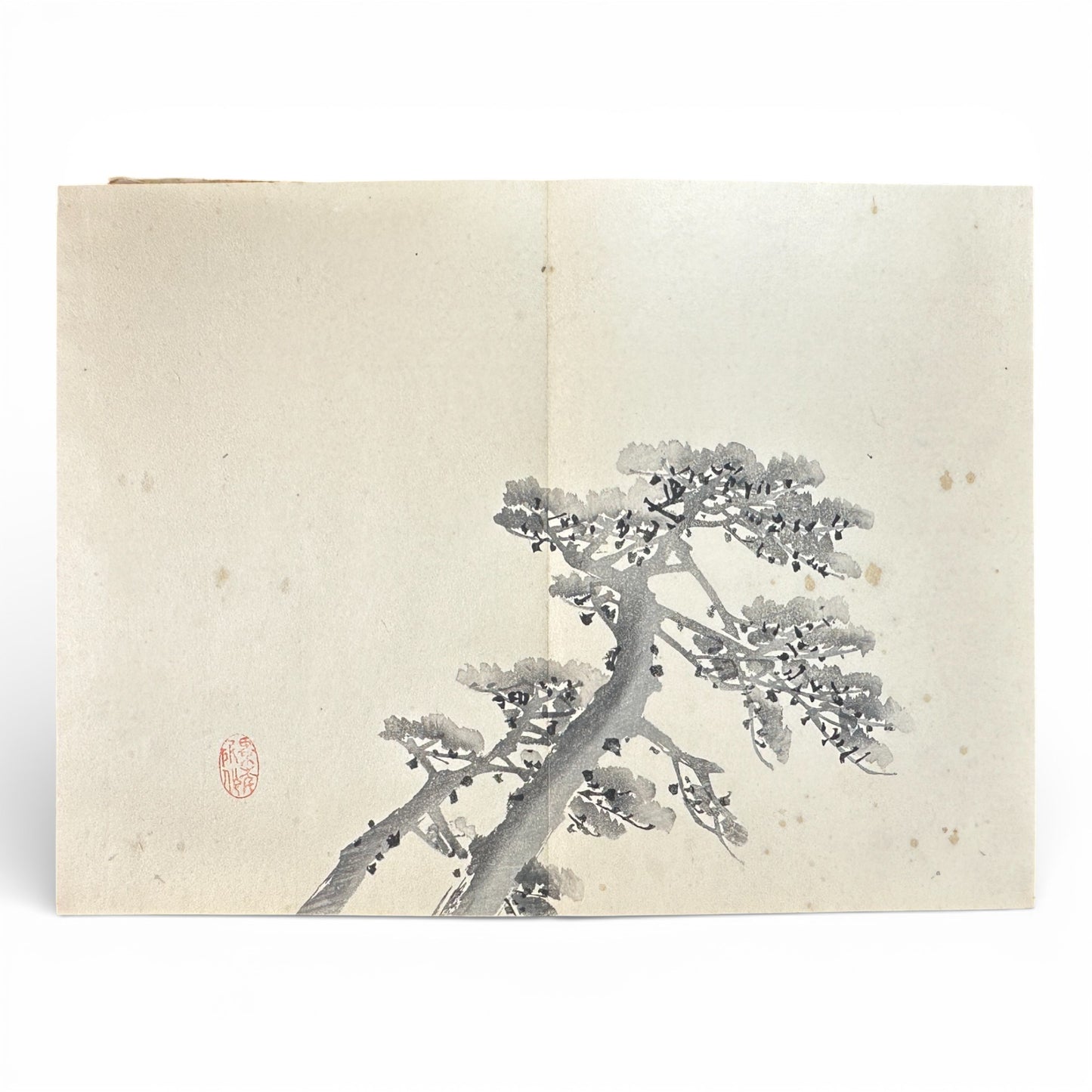 Keinen Shūgachō Vol. 6 — Meiji 39 (1906) Official Japanese Painting Manual by Imao Keinen - B194
