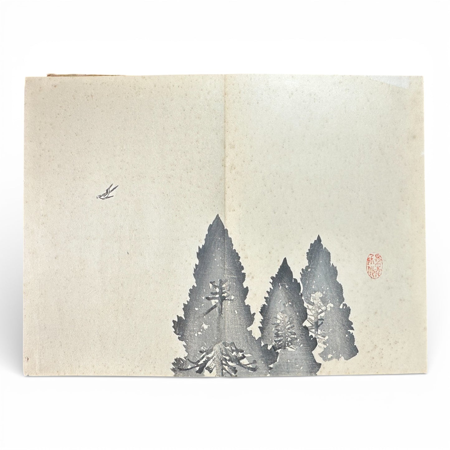 Keinen Shūgachō Vol. 6 — Meiji 39 (1906) Official Japanese Painting Manual by Imao Keinen - B194