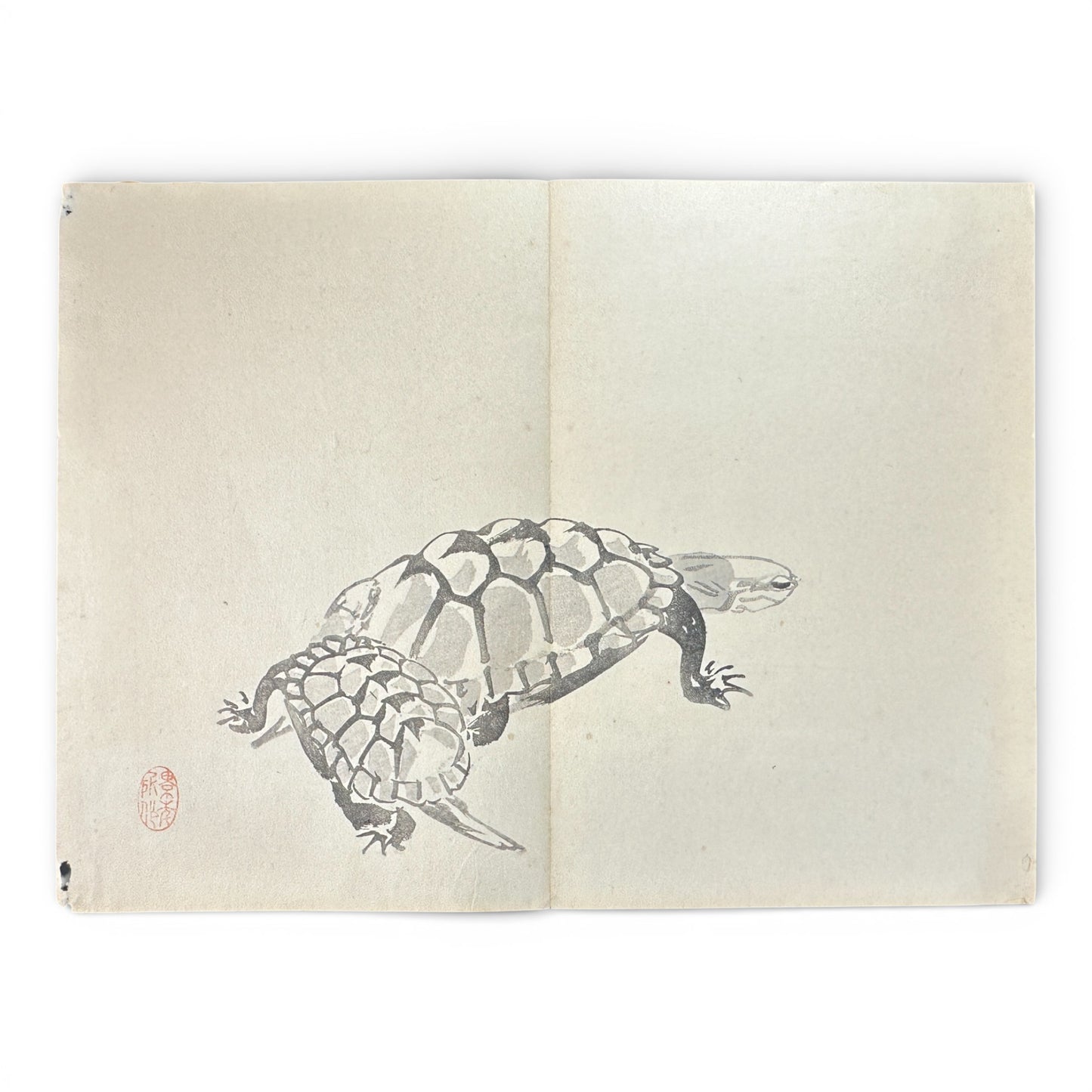 Keinen Shūgachō Vol. 6 — Meiji 39 (1906) Official Japanese Painting Manual by Imao Keinen - B194
