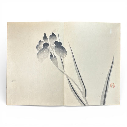 Keinen Shūgachō Vol. 2 – Antique Japanese Painting Album, Meiji 39 (1906), Ministry of Education Approved - B195