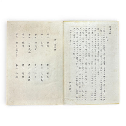 Shūsho Hyakudai Vol. 2 – Antique Japanese Painting Album, Meiji Period (1900s), Botanical & Genre Art - B196