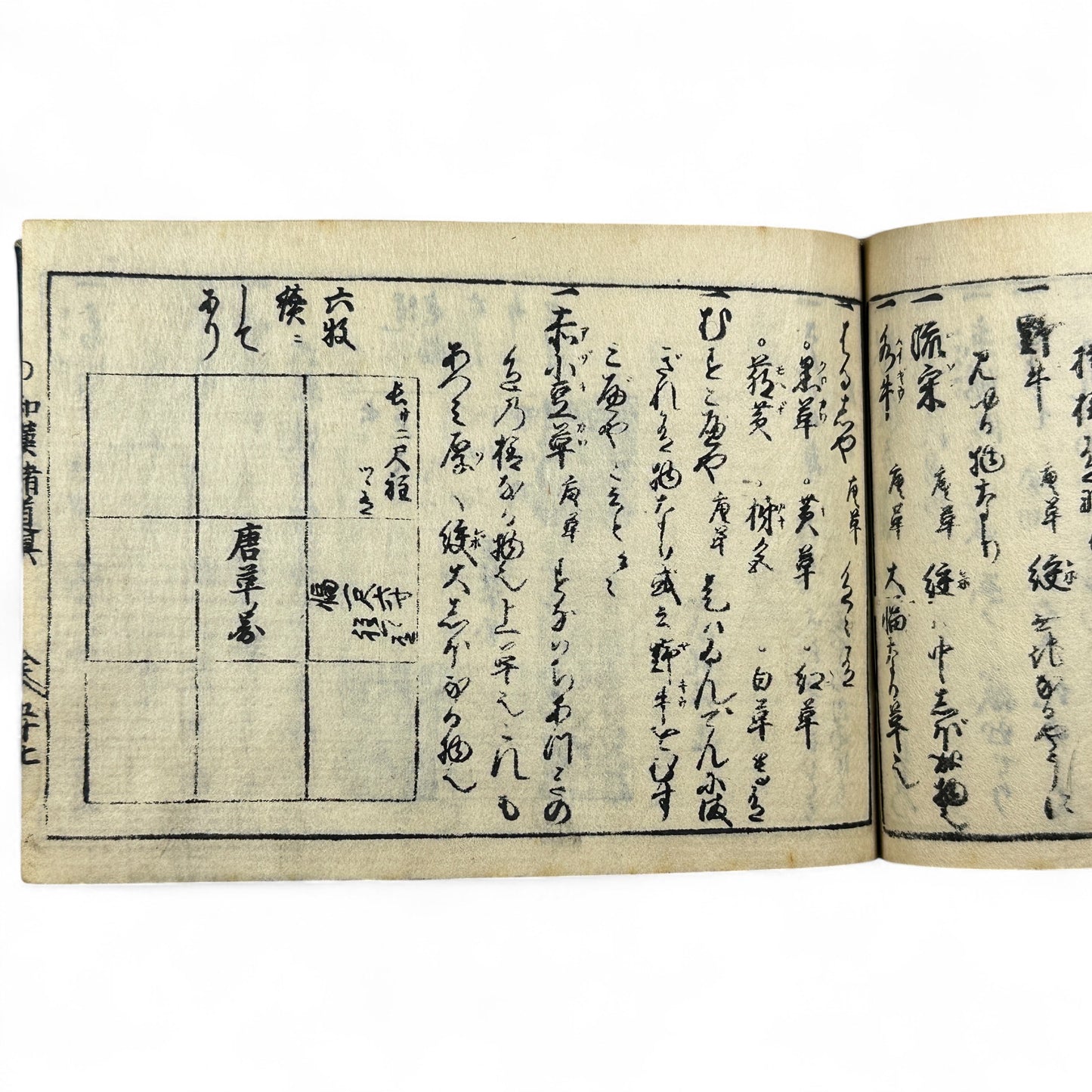 万寶全書 (Manpō Zensho) – Edo Period Japanese Woodblock Book – Illustrated Ceramics & Scholar Objects Reference – Rare Antique-B22