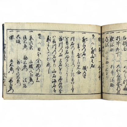 万寶全書 (Manpō Zensho) – Edo Period Japanese Woodblock Book – Illustrated Ceramics & Scholar Objects Reference – Rare Antique-B22