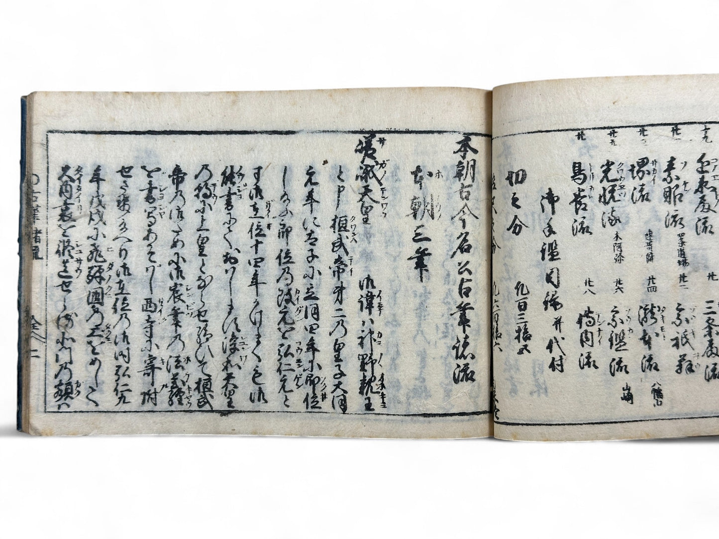 古今和漢萬寶全書 (Kokin Wakan Manpō Zensho) – Edo Period Japanese Woodblock Book – Illustrated Calligraphy & Seal Reference – Scholar Tools – Rare Antique-B24