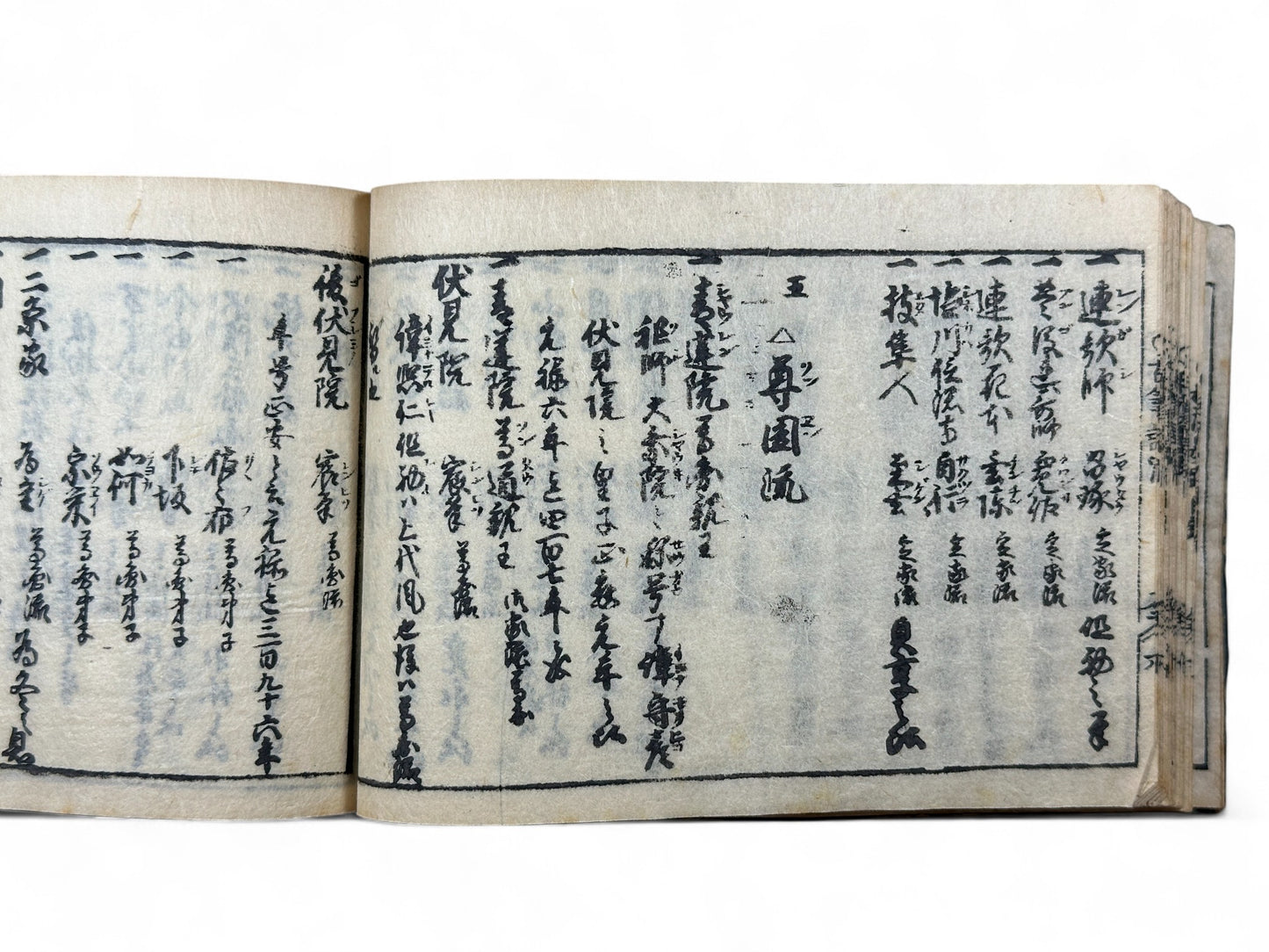 古今和漢萬寶全書 (Kokin Wakan Manpō Zensho) – Edo Period Japanese Woodblock Book – Illustrated Calligraphy & Seal Reference – Scholar Tools – Rare Antique-B24