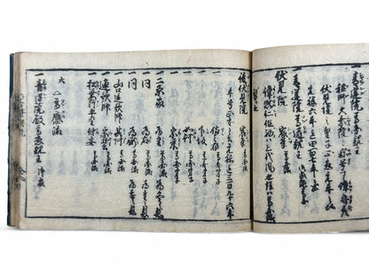 古今和漢萬寶全書 (Kokin Wakan Manpō Zensho) – Edo Period Japanese Woodblock Book – Illustrated Calligraphy & Seal Reference – Scholar Tools – Rare Antique-B24