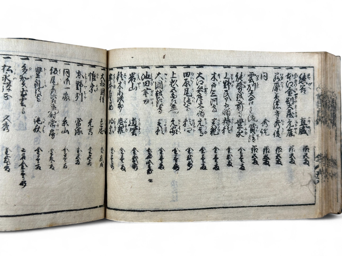 古今和漢萬寶全書 (Kokin Wakan Manpō Zensho) – Edo Period Japanese Woodblock Book – Illustrated Calligraphy & Seal Reference – Scholar Tools – Rare Antique-B24