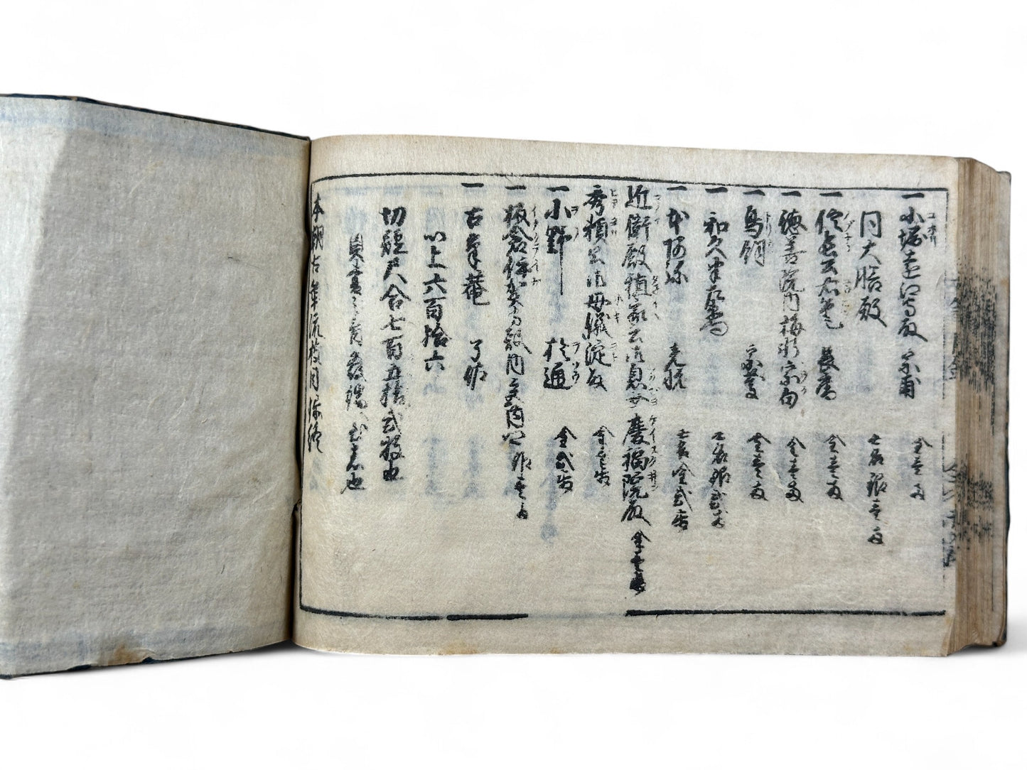古今和漢萬寶全書 (Kokin Wakan Manpō Zensho) – Edo Period Japanese Woodblock Book – Illustrated Calligraphy & Seal Reference – Scholar Tools – Rare Antique-B24