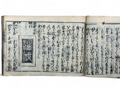 古今和漢萬寶全書 (Kokin Wakan Manpō Zensho) – Edo Period Japanese Woodblock Book – Illustrated Portraits & Legendary Figures – Historical Encyclopedia – Rare Antique-B26