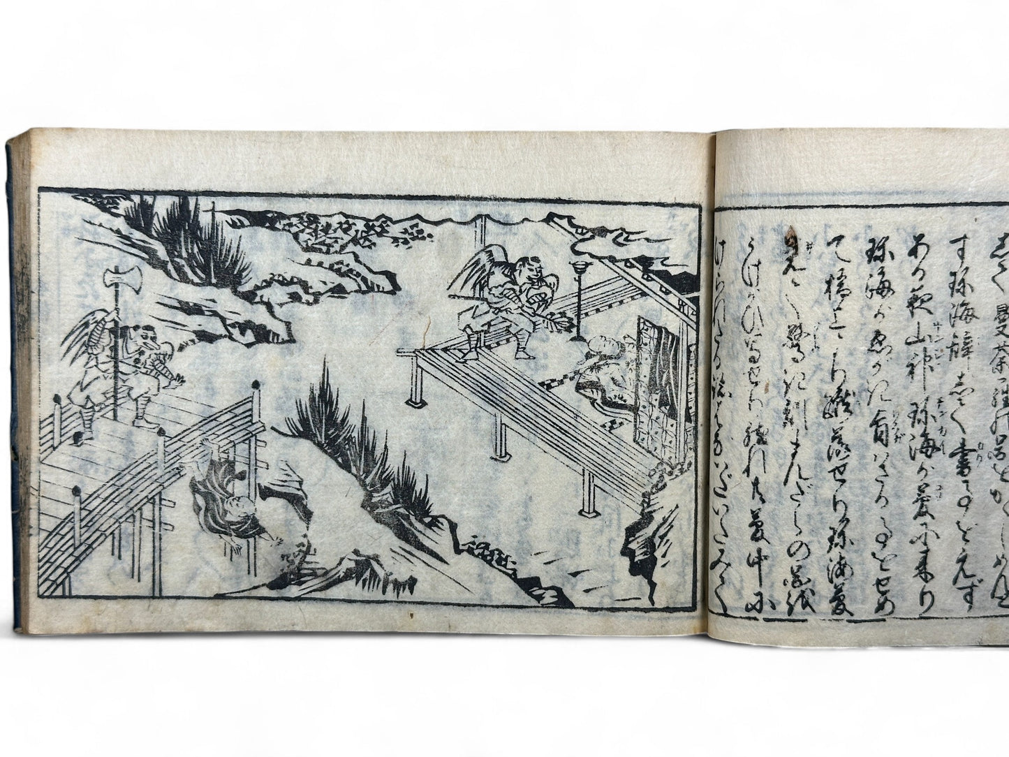 古今和漢萬寶全書 (Kokin Wakan Manpō Zensho) – Edo Period Japanese Woodblock Book – Illustrated Portraits & Legendary Figures – Historical Encyclopedia – Rare Antique-B26