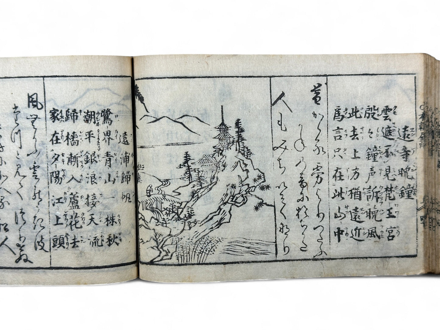 古今和漢萬寶全書 (Kokin Wakan Manpō Zensho) – Edo Period Japanese Woodblock Book – Illustrated Portraits & Legendary Figures – Historical Encyclopedia – Rare Antique-B26