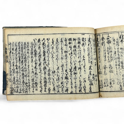 古今鍛冶系図大全 (Kokon Kajikeizu Taizen) – Edo Period Swordsmith Genealogy Book – Japanese Katana History – Woodblock Print Antique-B27