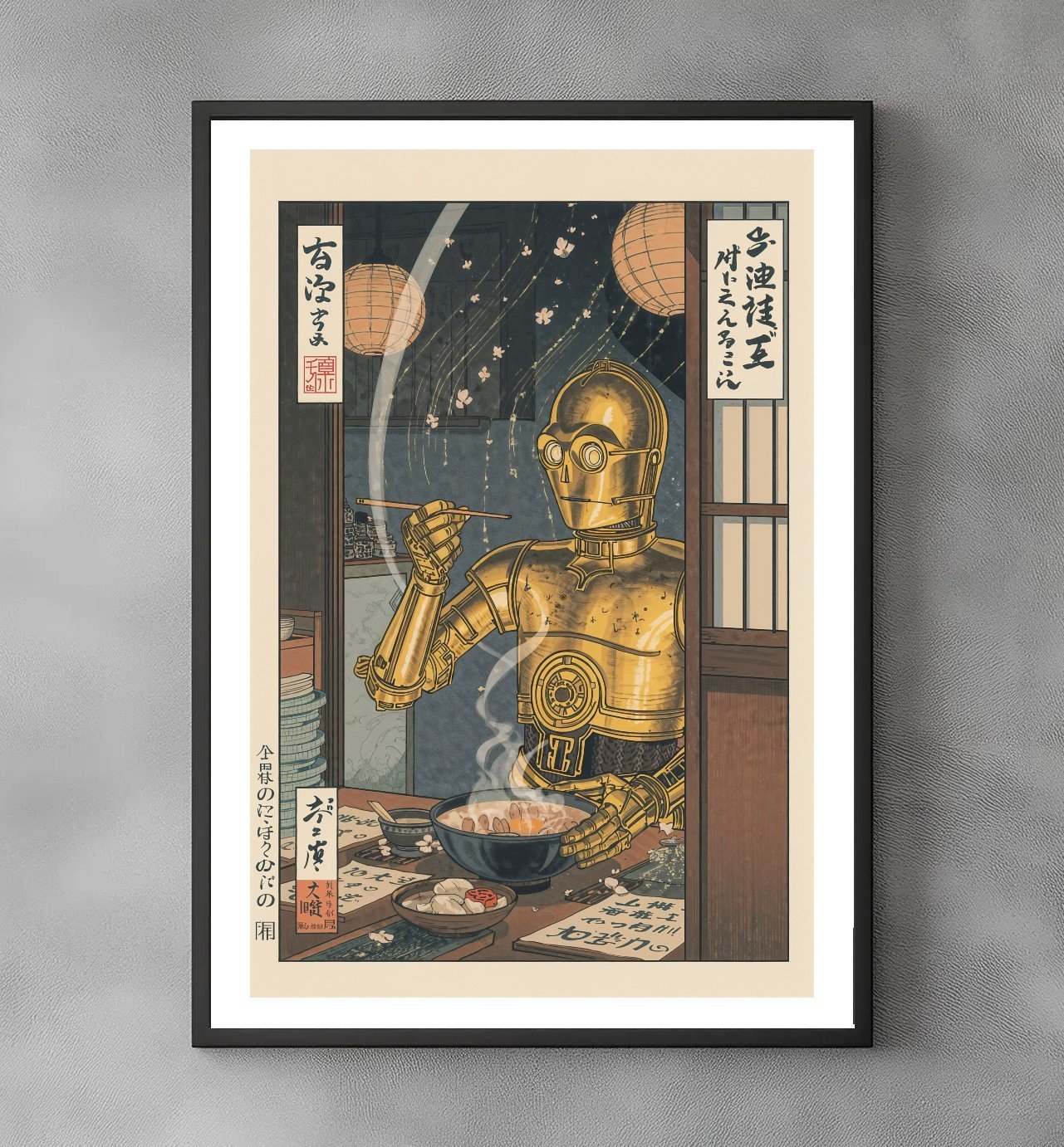 Sato Hageshi - Quiet Ramen Stop - Signed and numbered 6/10