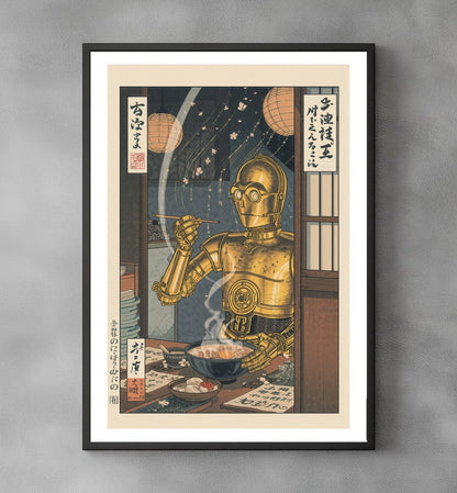 Sato Hageshi - Quiet Ramen Stop - Signed and numbered 6/10