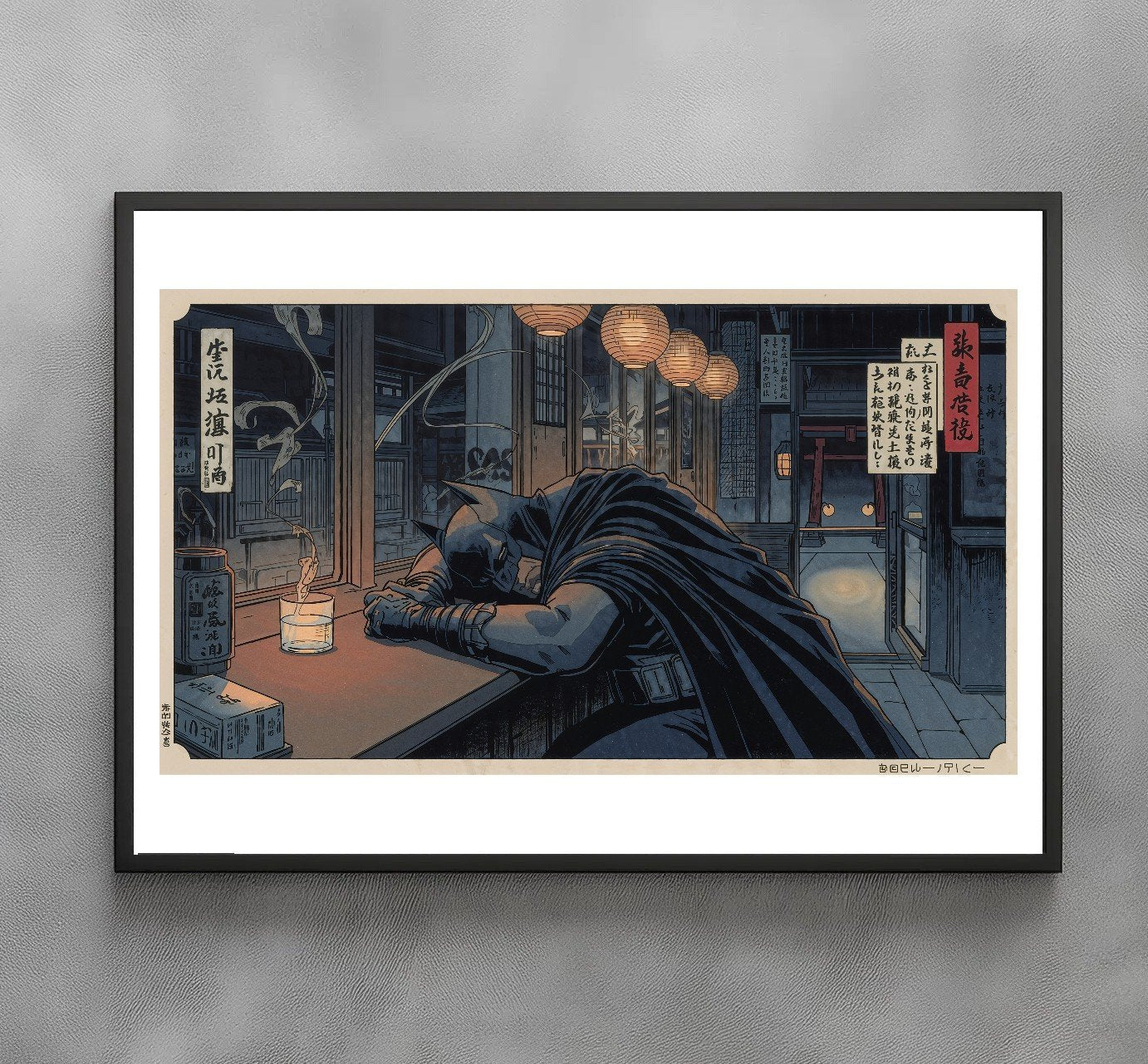 Sato Hageshi - The Weight of the Night - Signed and numbered 3/10