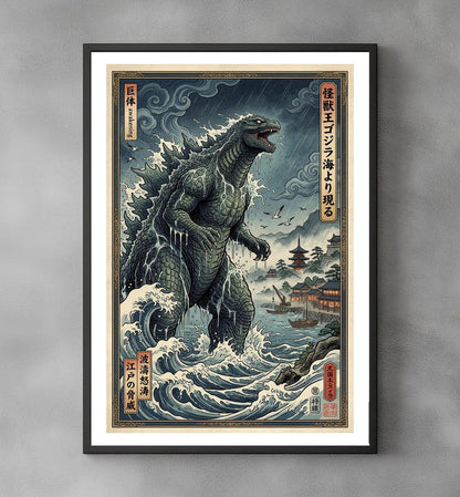 Sato Hageshi - King of the Deep - Signed and Numbered 4/10