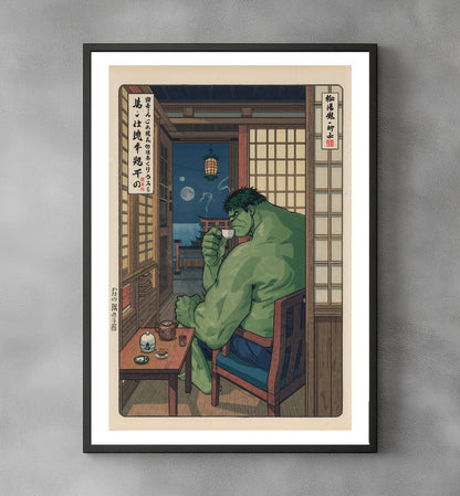 Sato Hageshi - Calm After Rage - Signed and numbered 1/10