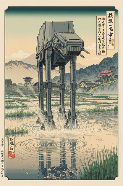 Sato Hageshi - Silent Strider - Signed and numbered 4/10