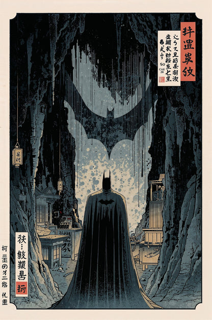 Sato Hageshi - The Bat in the Abyss - Signed and numbered 2/10