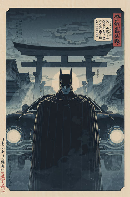 Sato Hageshi – Ghost of Justice – Batman – Signed and Numbered 1/10