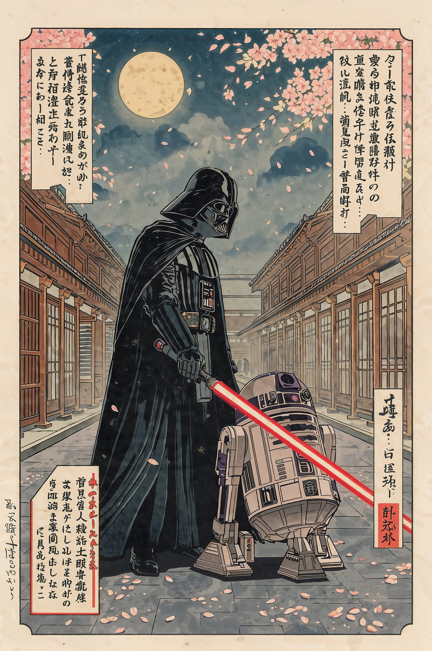 Sato Hageshi – Vader Leader Blossoms – Signed and Numbered 1/10