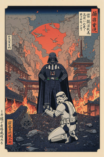 Sato Hageshi – Life Purpose Thinking – Stormtrooper – Signed and Numbered 6/10
